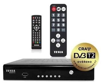 Tesla Senior T2 - DVB-T přijímač