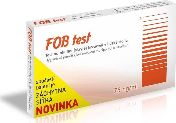 IVT imuno FOB test na skryté krvácení v lidské stolici 1 ks – citlivost 75 ng/ml