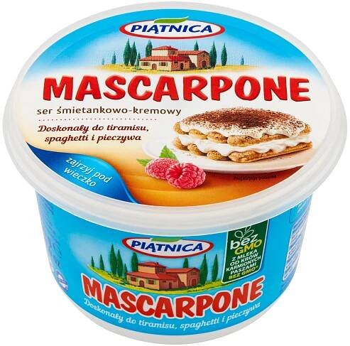 Mascarpone Piątnica 0,55 kg EAN (GTIN) 5900531101472