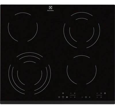 Černá keramická deska ELECTROLUX EHF6343FOK