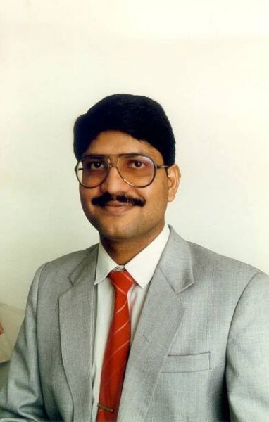 Portrait of ?, Mumbai, India, November 1990.