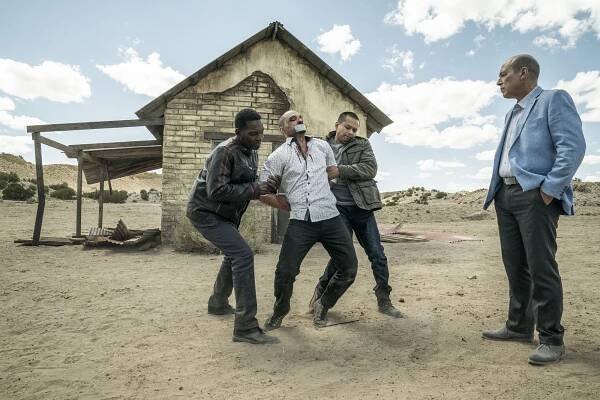 Ray Campbell, Michael Mando, Jeremiah Bitsui, Javier Grajeda - Volejte Saulovi - Není na výběr - Z filmu