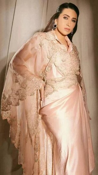 Karisma Kapoor sheds ethnic fashion inspiration in a pink co-ord set