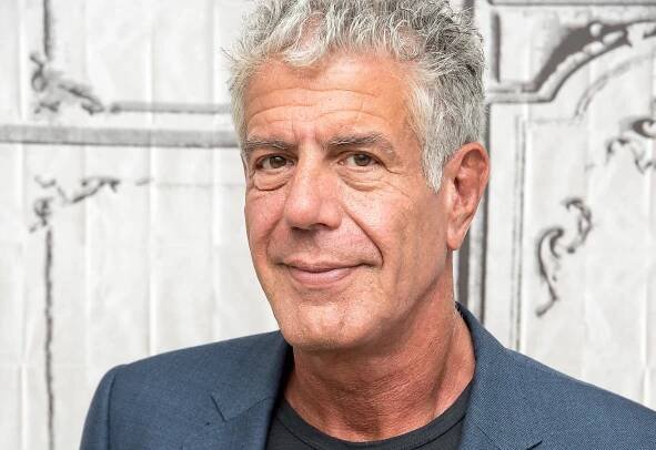 NEW YORK, NY - NOVEMBER 02:  Anthony Bourdain visits the Build Series to discuss "Raw Craft" at AOL HQ on November 2, 2016 in New York City.  (Photo by Mike Pont/WireImage)