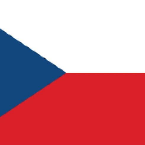 Samolepka - vlajka Česká republika - 6 x 4 cm