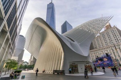 Calatrava's World Trade Center Transportation Hub (PATH) Station 15