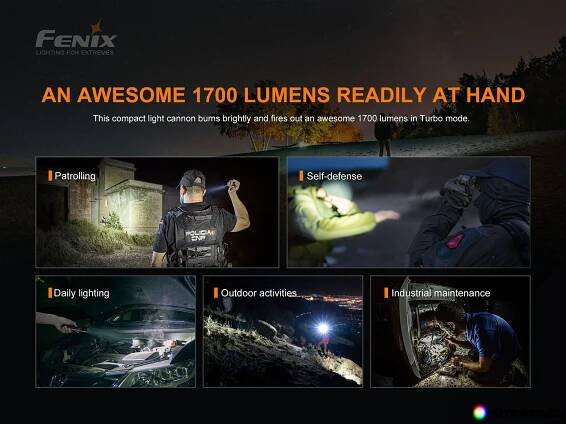 LED svítilna Fenix PD35 V3.0 - LED svítilny a čelovky Kronium.cz
