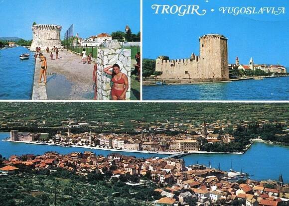 CHORVATSKO - TROGIR - Pohlednice