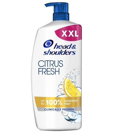 Šampon head&shoulders XXL Citrus Fresh 1000 ml z Německa