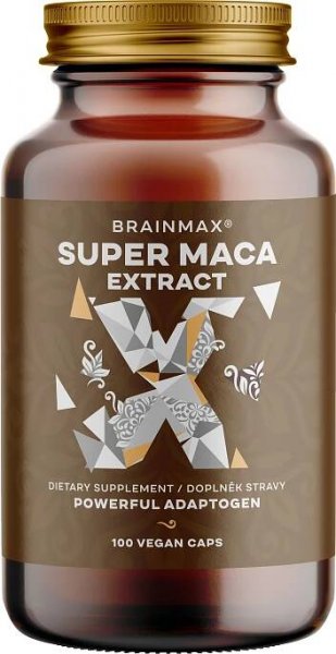 BrainMax Super Maca extrakt 100 cps. od 350 Kč