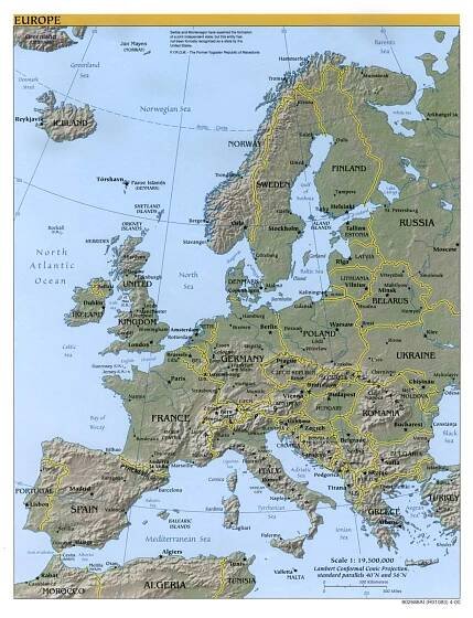 Europe Maps - Perry-Castañeda Map Collection - UT Library Online