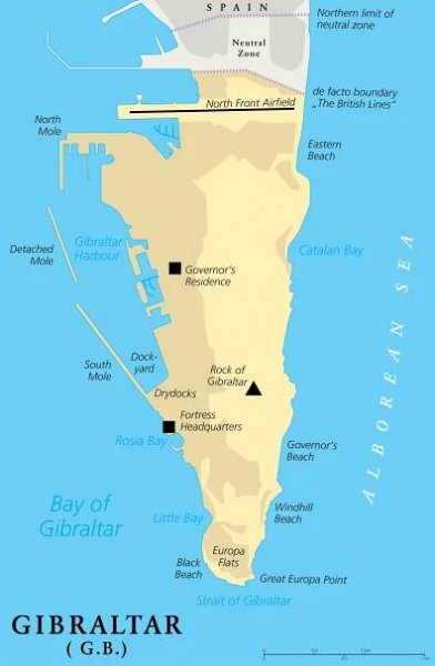 Gibraltar Maps & Facts - World Atlas