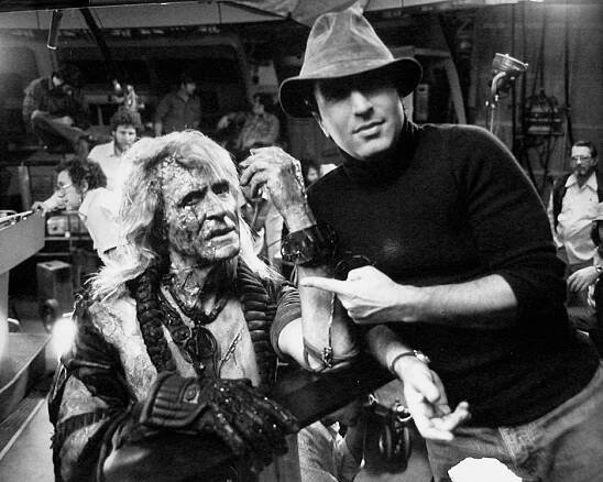 Ricardo Montalban, Nicholas Meyer - Star Trek II: Khanův hněv - Z natáčení