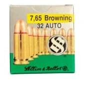 Náboj 7,65 Browning FMJ 4,75g S&B (25ks)