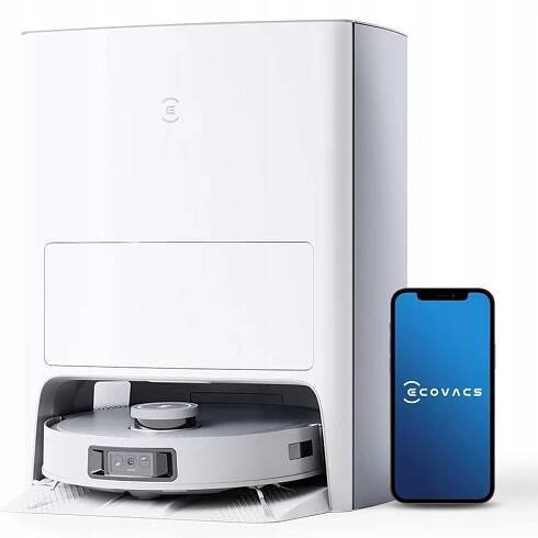 ECOVACS DEEBOT X1 OMNI – inteligentní robotický vysavač 5000 Pa Bílý