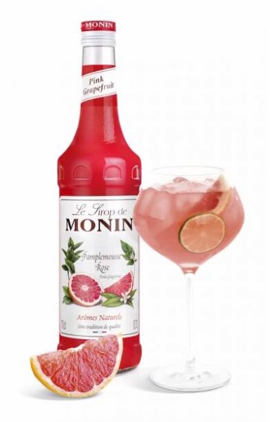 Monin Grapefruit růžový/Pink Grapefruit sirup 0,7 L