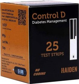 Control D Test Strips - 25 Strips