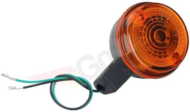 Oranžový kulatý zadní blinkr S51 ETZ - 62226 - Gmoto.cz