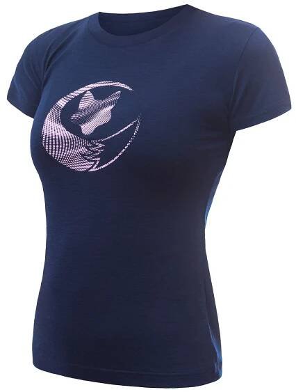 SENSOR MERINO ACTIVE FOX dámské triko kr.rukáv deep blue