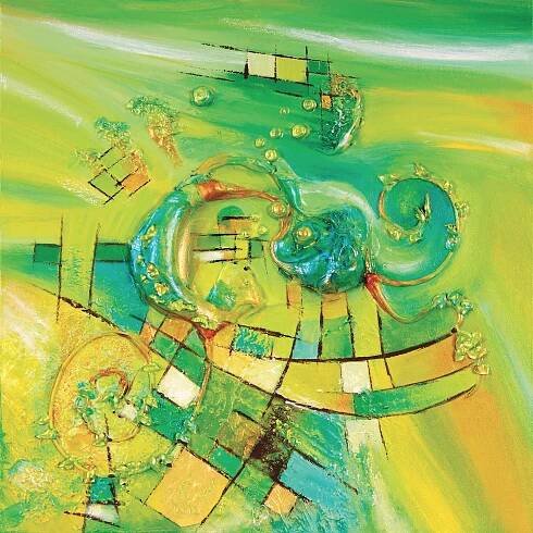 AMALGAM SERIES PAINTINGS - Eric J. Hughes | Artiste-peintre canadien