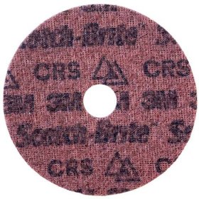 PN-DH Scotch-Brite Precision Surface Conditioning Disc, Coarse CRS, 115 mm x 22,23 mm - 3Market