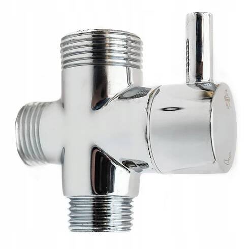 Ventil Přepínač sloupku dešťové sprchy 1/2x1/2x3/4