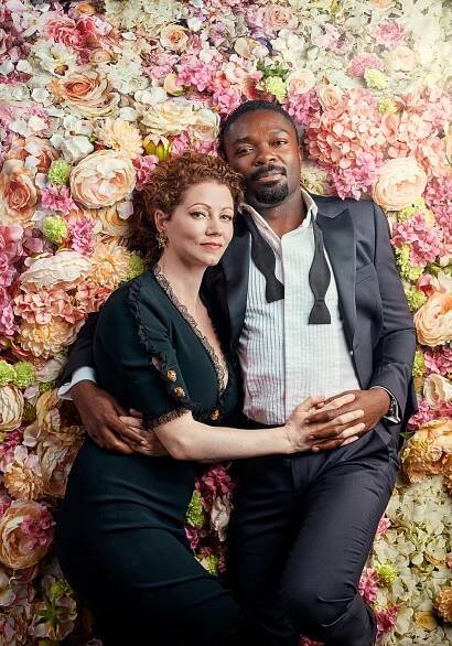 Call Their Agent! Feuding David & Jessica Oyelowo shot for Ten Per Cent - Michael Wharley Portrait & Advertising Photographer