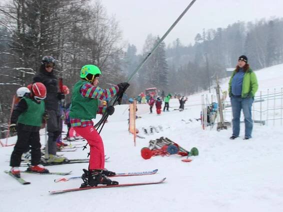 Lyžařská škola v Potštátě odstartovala i v mínus dvaceti