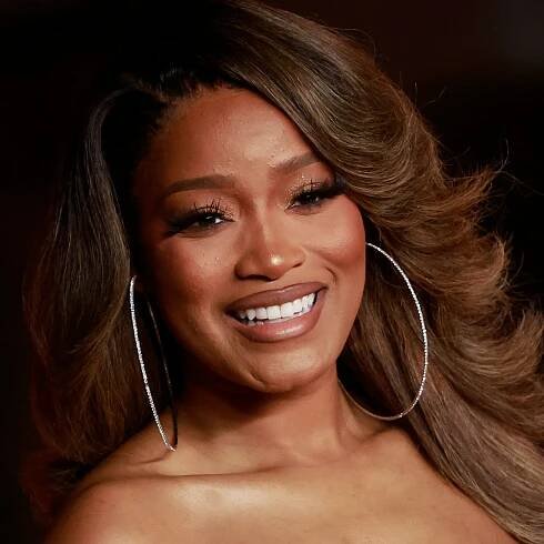 Baby, This Is Keke Palmer With Curly Bangs — See the Photos
