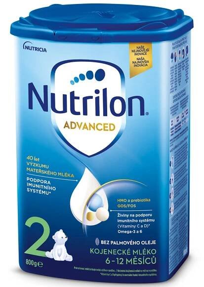 NUTRILON 2 Advanced Pokračovací mléko od 6-12 měsíců 800 g