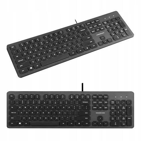 KLÁVESNICE - MODECOM MC-5200U - NŮŽKOVÁ TICHÁ + Smart! Mince BONUS