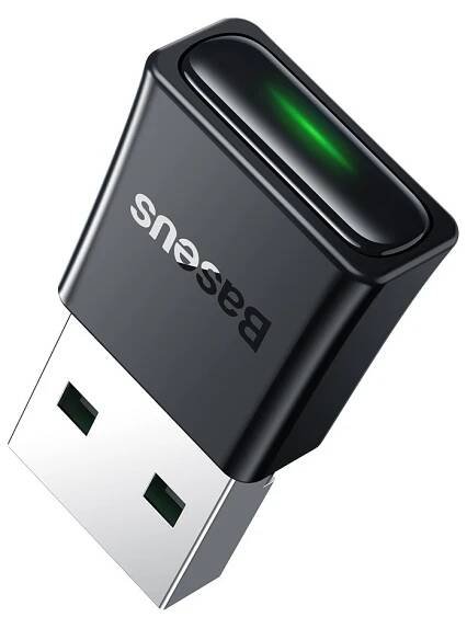 Baseus BA07 USB bluetooth adaptér 5.3, čierny