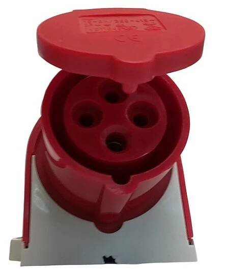 Zásuvka na zeď 400V 16A 4P Bals 11645