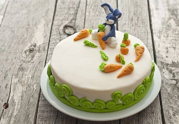 Torta zajko s mrkvou
