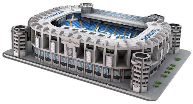 Real Madrid FC Mini 3D Stadium Puzzle