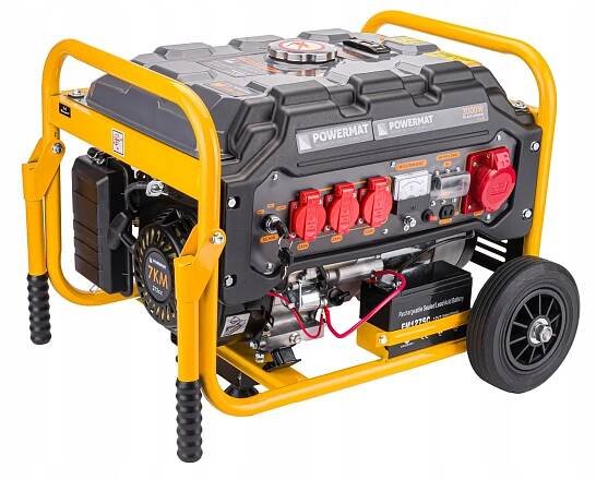 ELEKTROCENTRÁLA 7KM 230V/400V 3000W ELEKTRICKÝ START + 2x OLEJ 0,6L Model PM-AGR-3000MNKE