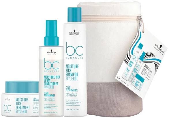 Schwarzkopf Professional Bonacure Moisture Kick Gift Set dárková sada pro suché vlasy | glamot.cz