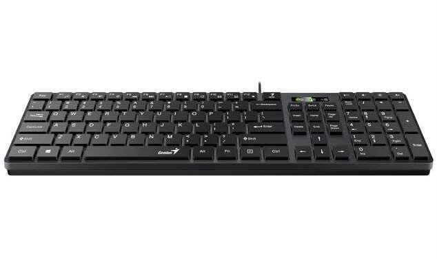 GENIUS Slimstar 230 USB černá klávesnice