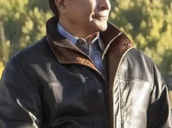 Thomas Rainwater Leather Jacket Yellowstone - Yellowstone Outfits