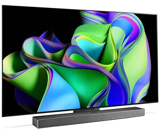 LG OLED evo C3 65" 4K Smart TV 2023, OLED65C32LA