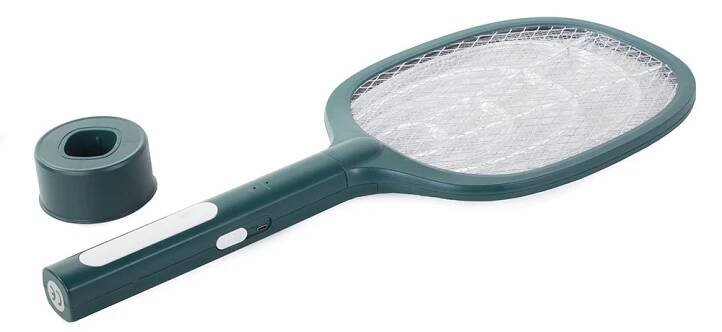 Verk 24062 Plácačka na mouchy elektrická s UV světlem zelená