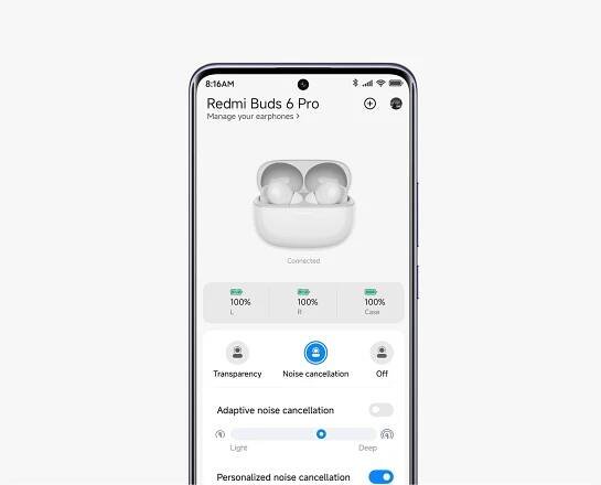 Redmi Buds 6 Pro Space Black | Mi Store 