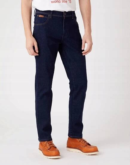WRANGLER Texas Slim Day Drifter Pánské Džínové kalhoty Přiléhavé W31 L32 Značka Wrangler