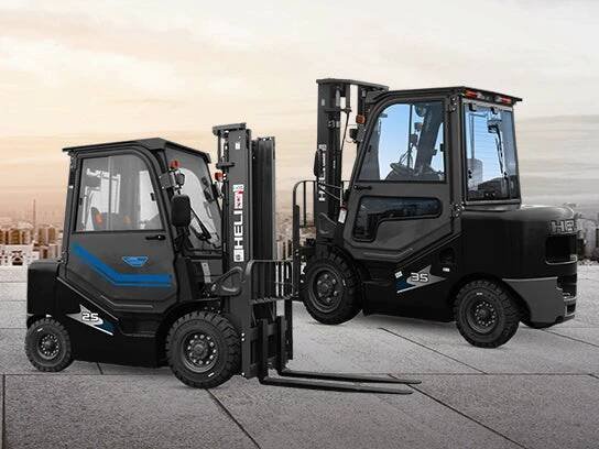 Vysokozdvižný vozík diesel HELI EKO H3 3,5t BLACK EDITION – Eulift CZ