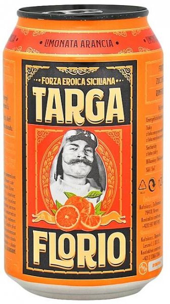 Targa Florio limonáda s pomarančovou príchuťou 330 ml (Z)