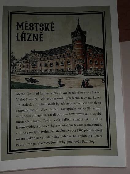Bazén - Městské lázně v Ústí nad Labem (Krytý plavecký bazén) • Mapy.com