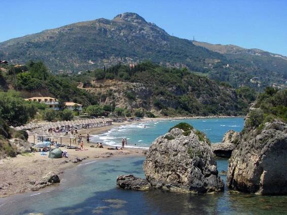 Porto Zorro - pláž - Zakynthos