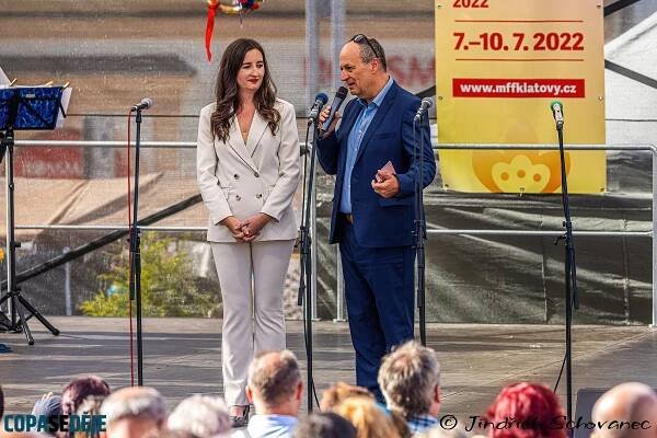 MFF Klatovy - vystoupení na Kolonádě