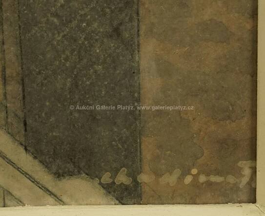 Jiří Chadima / Motiv od řeky - detail aukce « Aukce « Aukční Galerie Platýz