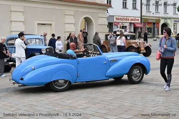 Setkání veteránů v Prostějově – 19.5.2024 - fotomanek.cz